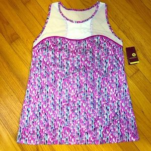 NWT Xersion Sheer Athletic Top